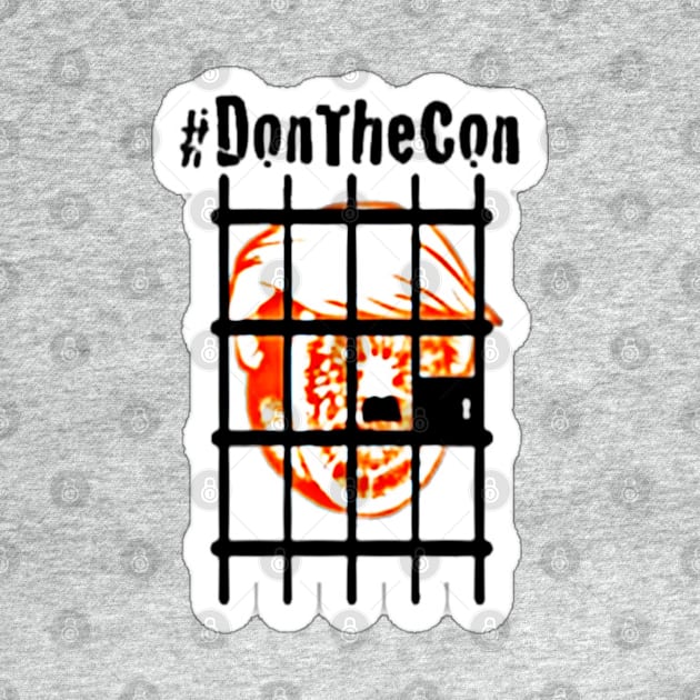 Don The Con Sticker - Front by SubversiveWare